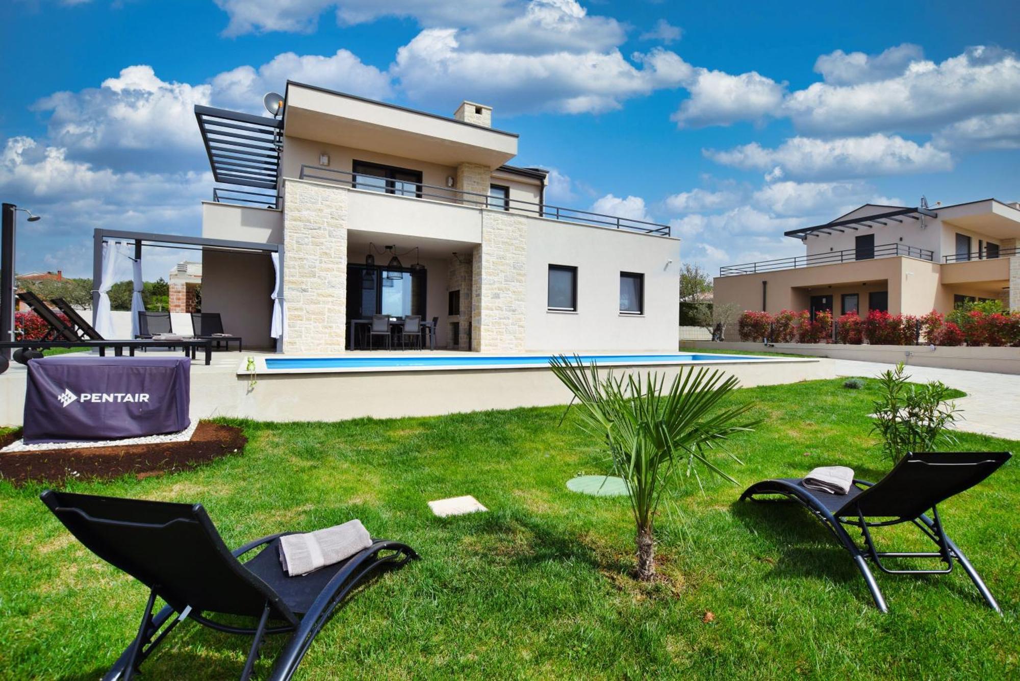 Villa Oskar Istrien Sveti Lovreč Pazenatički Bagian luar foto
