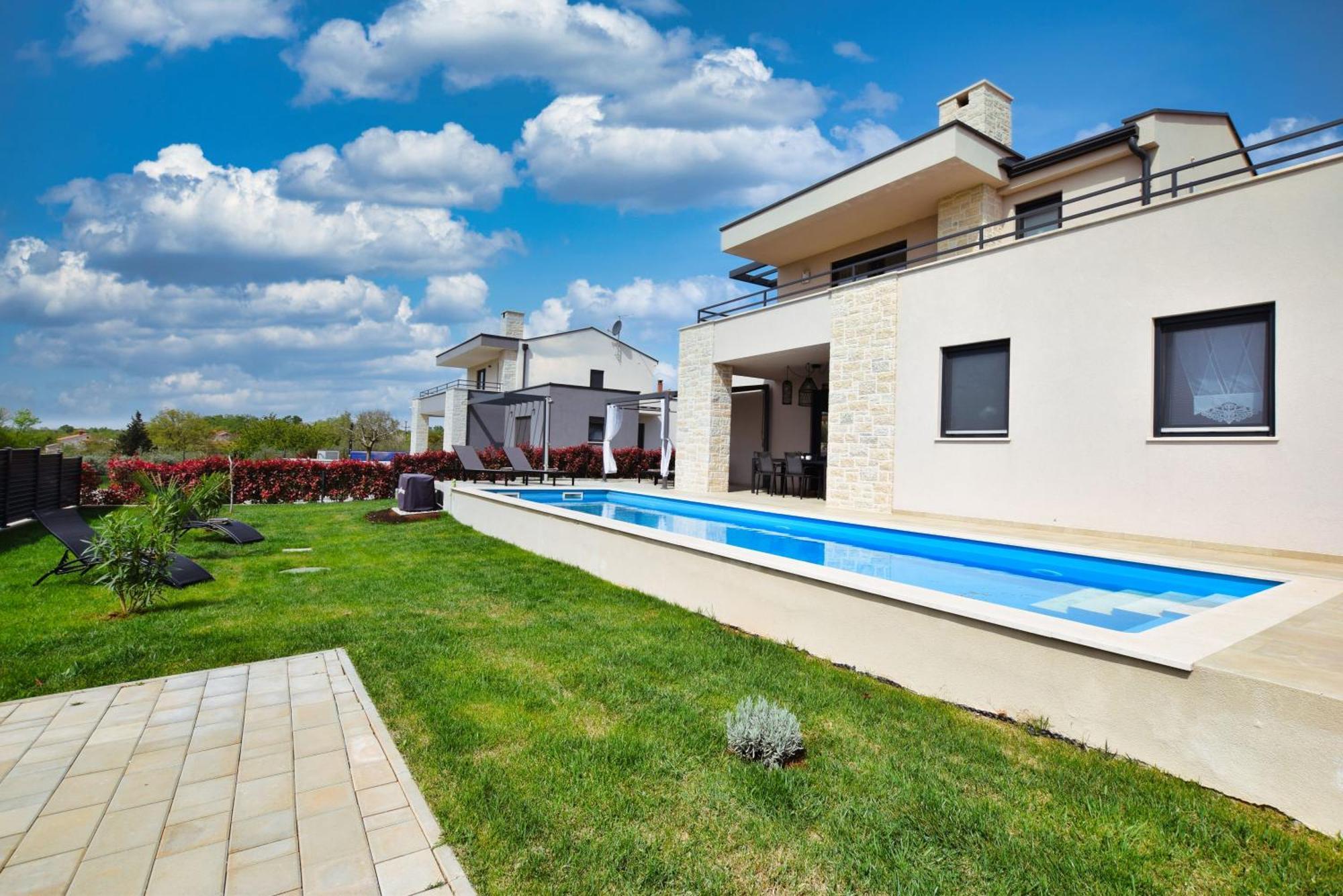Villa Oskar Istrien Sveti Lovreč Pazenatički Bagian luar foto